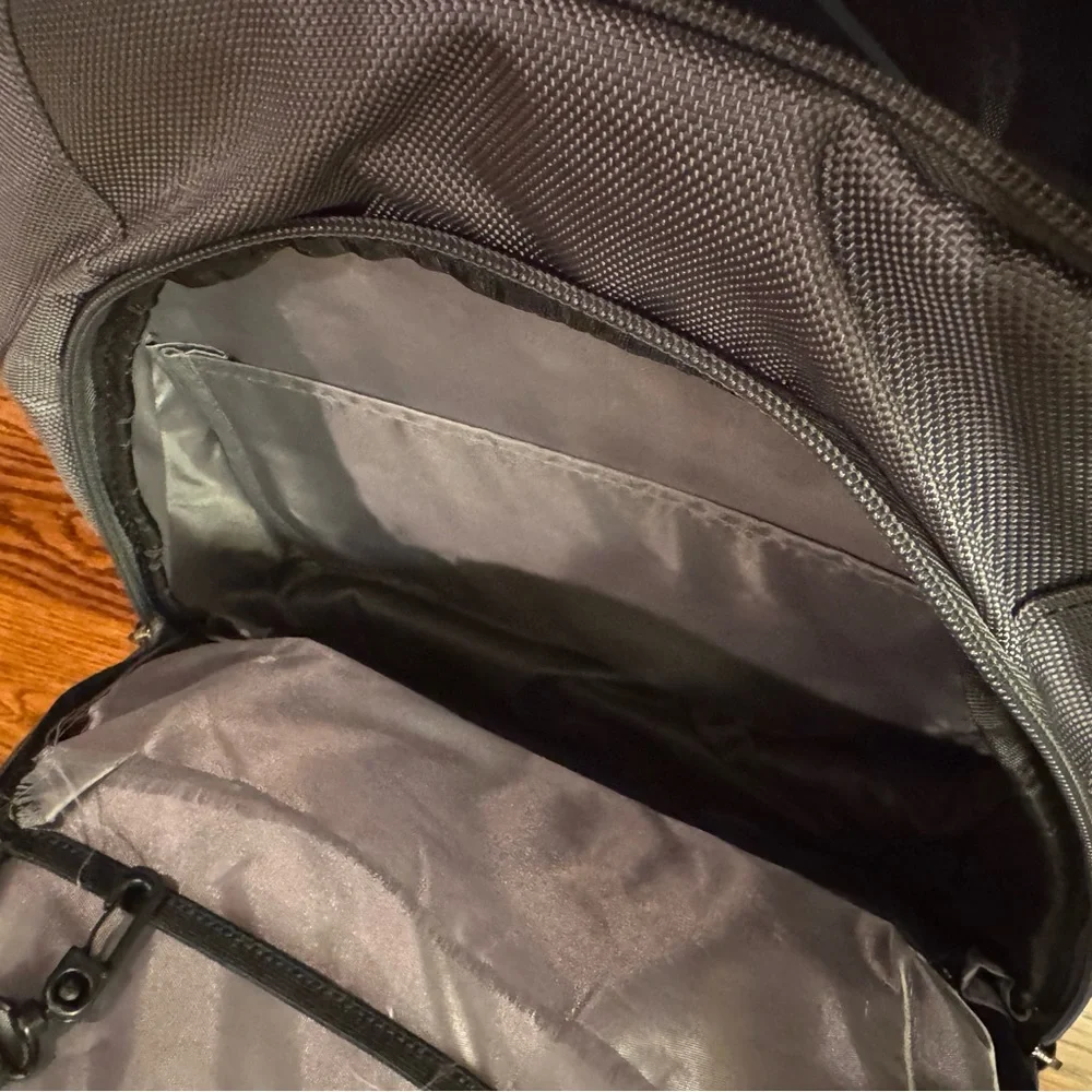 Computer/Work Gray Backpack with many convenient pockets